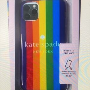 kate spade Multicolor Stripe iPhone 11 Pro Max Case